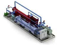 A 3 d rendering of an industrial type machine.